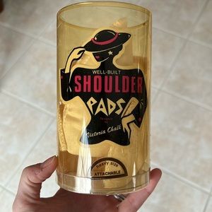 Vintage shoulder pads.